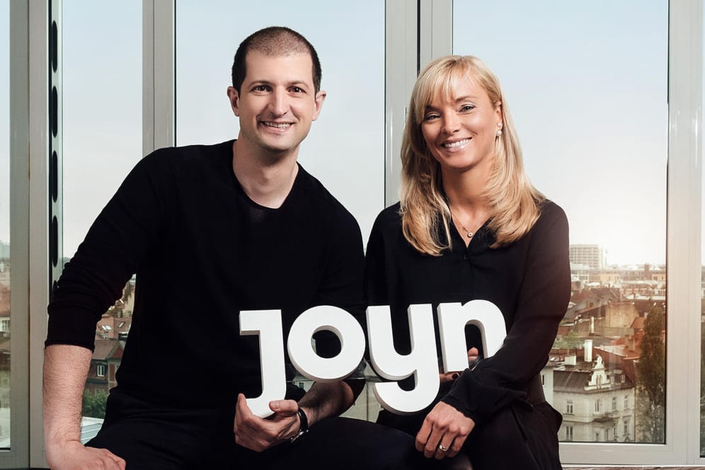 Die Geschäftsführung von "Joyn": Alexandar Vassilev und Katja Hofem leiten den neuen Streamingdienst von ProSiebenSat.1.