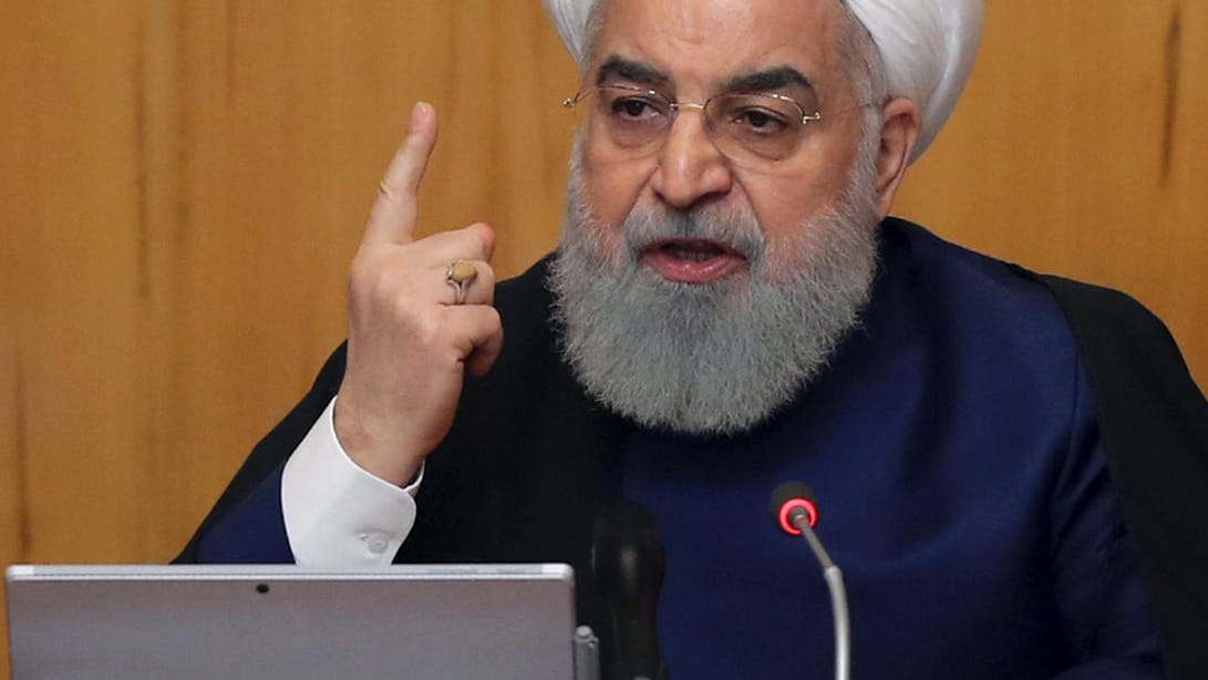 Irans Präsident Hassan Ruhani: Iran werde sich werde bald womöglich das Atomprogramm des Landes wieder ausweiten, kündigte er an.