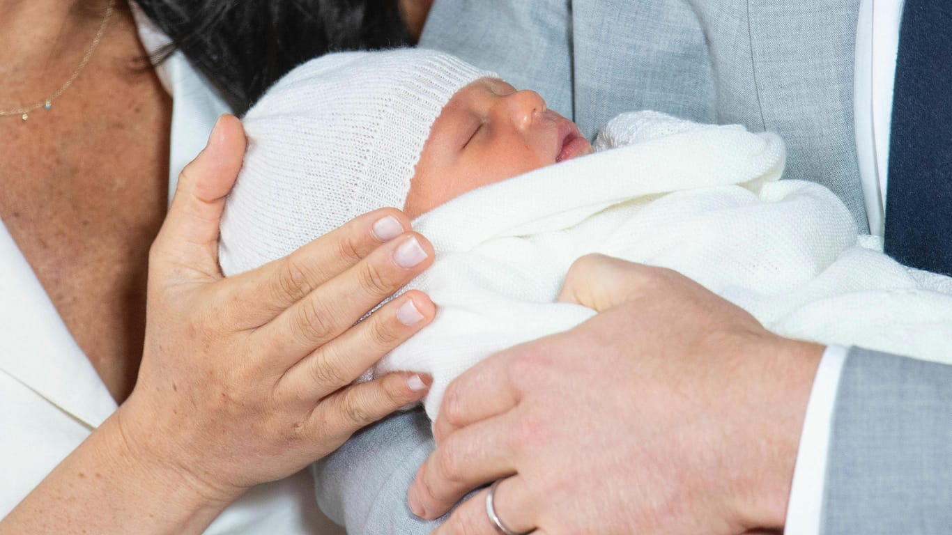 Baby Sussex: Der Sohn von Harry und Meghan kam am Montag zur Welt.