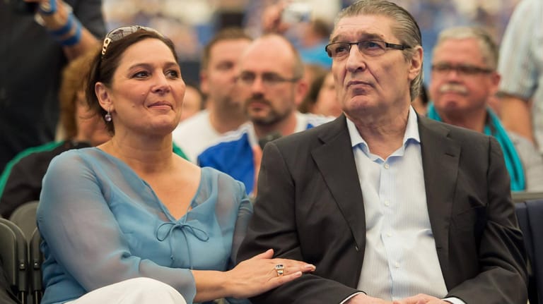 Bettina Michel und ihr Vater Rudi Assauer: Bei ihr lebte der Manager zuletzt.