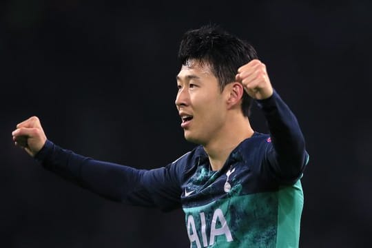 Tottenhams Heung-Min Son jubelt über den Finaleinzug.