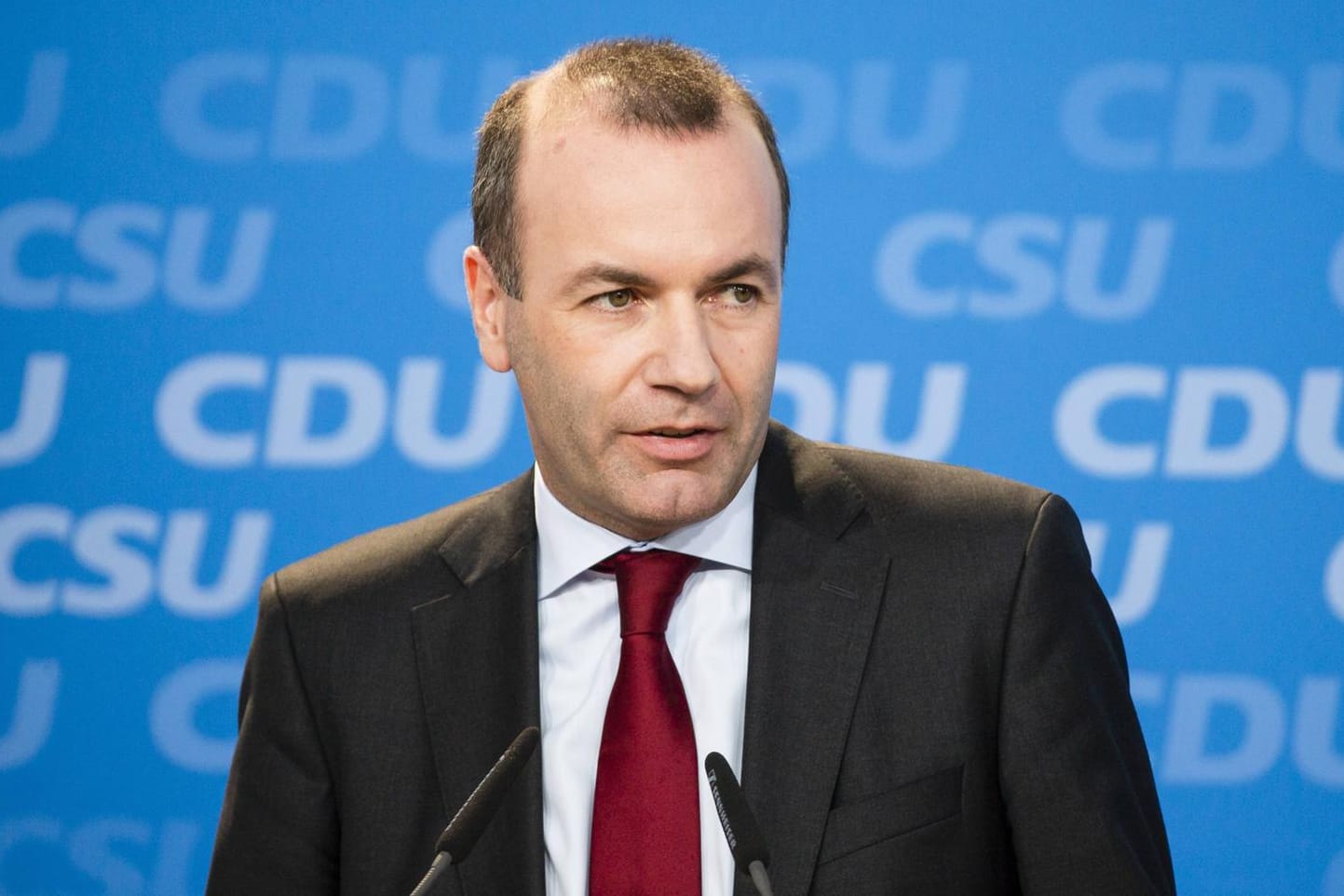 Der Spitzenkandidat der Unionsparteien Manfred Weber: Er hat gute Chancen, der nächste Kommissionspräsident zu werden.