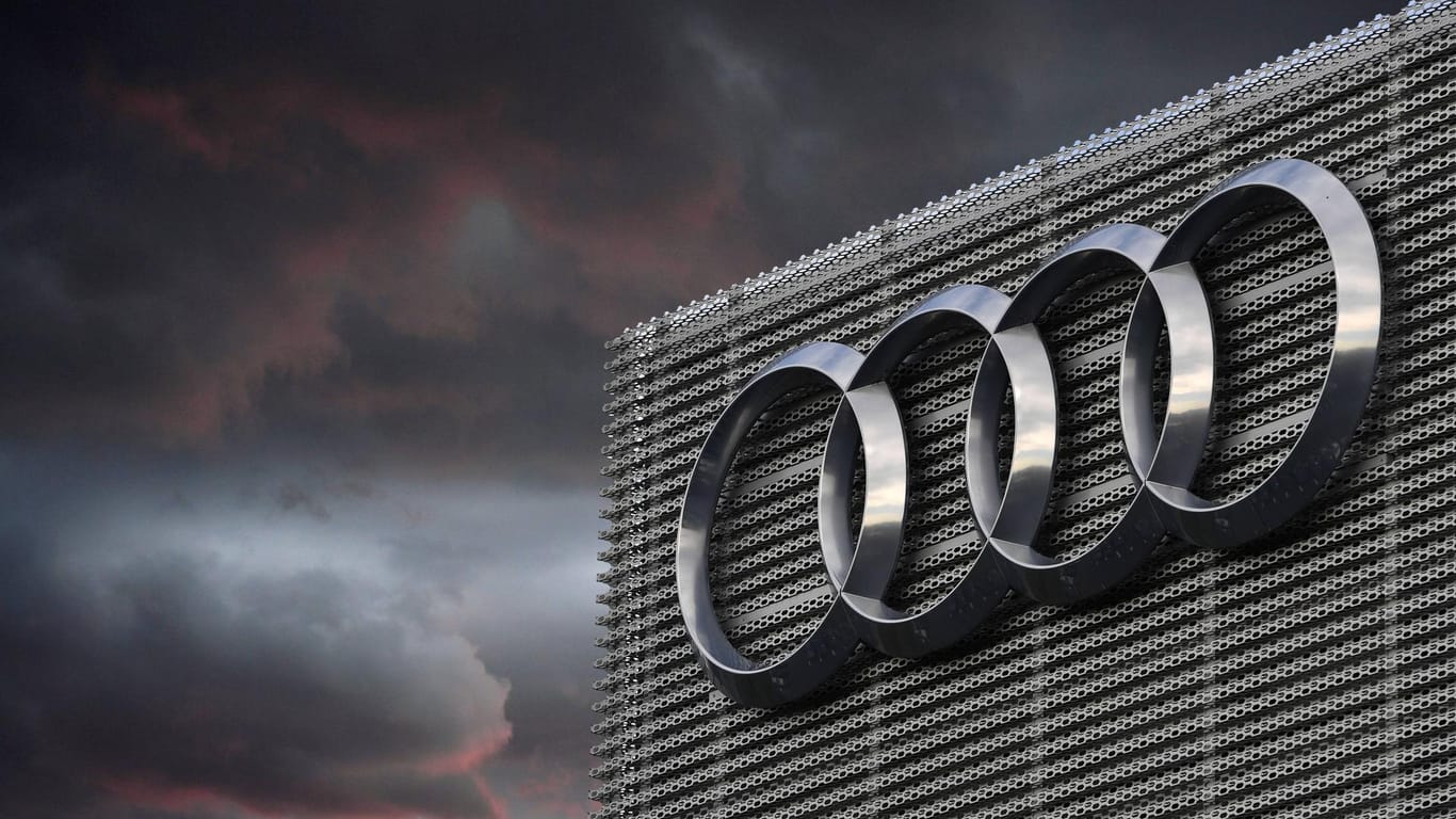 Audi-Zentrum vor dunklen Wolken: Der deutsche Autobauer verkauft weniger Autos.