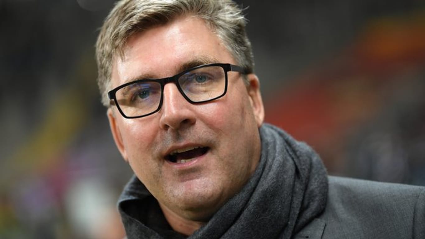 Eintracht-Chef Axel Hellmann ist mit der Europa-League-Saison sehr zufrieden.