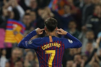 Barcelonas Philippe Coutinho zeigte bei der 0:4-Pleite gegen Liverpool eine nicht zufrieden stellende Leistung.