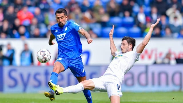 Geht von Hoffenheim nach Leverkusen: Kerem Demirbay (l) in Aktion.