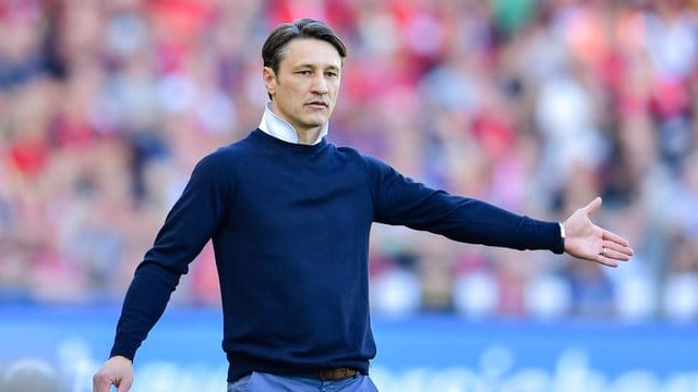 Trainer Niko Kovac kann am Samstag mit dem FC Bayern München den Titel holen. Trainer Niko Kovac kann am Samstag mit dem FC Bayern München den Titel holen.