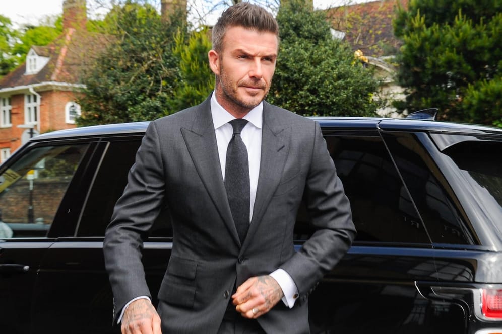 David Beckham erscheint vor Gericht: Die Fußball-Ikone legte ein Geständnis ab.