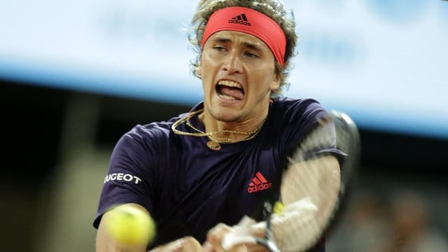 Steht in Madrid in der Runde der letzten Acht: Alexander Zverev.