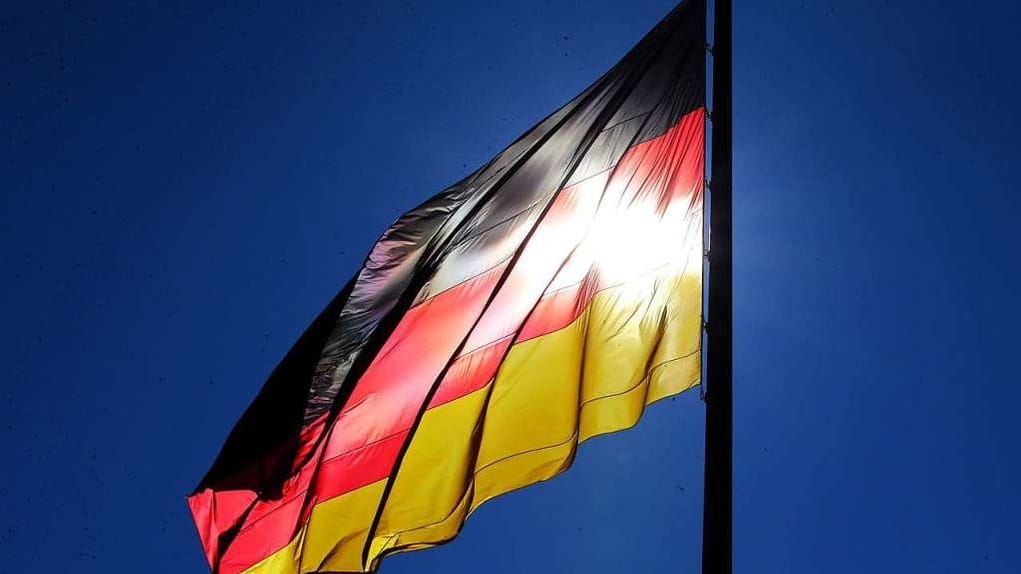 Flagge der Bundesrepublik Deutschland.