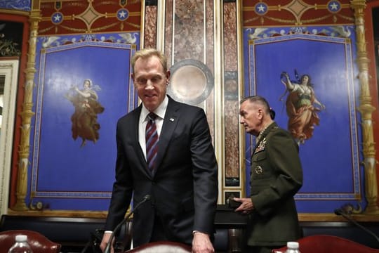 Patrick Shanahan war seit 2017 zunächst Vize-Verteidigungsminister und Anfang 2019 zum kommissarischen Pentagon-Chef aufgerückt.
