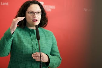 Andrea Nahles: Die SPD-Chefin erteilt einer vollständigen Abschaffung des Soli eine Absage.