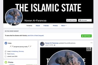Eine Seite mit dem Banner "The Islamic State" ("Der islamische Staat"): Facebook hilft Extremisten unbeabsichtigt, extremistische Inhalte zu verbreiten.