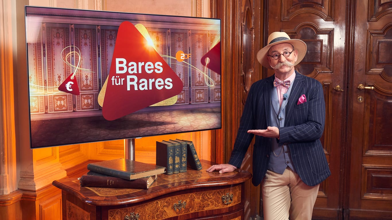"Bares für Rares": Horst Lichter lädt zur Abendshow auf Schloss Schwerin ein.