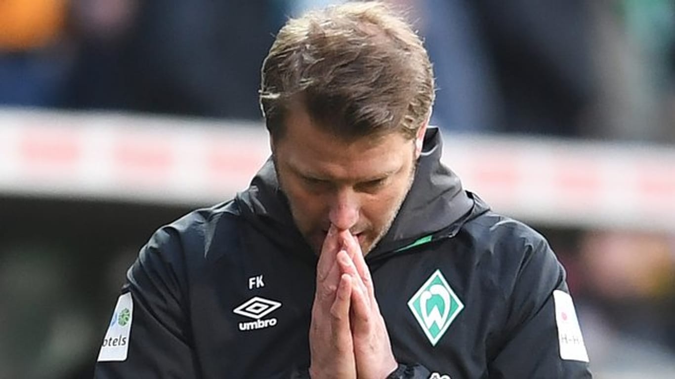 Achtung Hoffenheim! - Trainer Florian Kohfeldt kämpft mit Werder Bremen um die minimale Chance auf einen internationalen Platz.