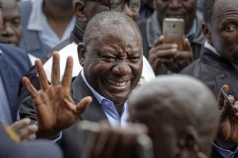Cyril Ramaphosa scheint eine zweite Amtszeit als Präsident in Südafrika sicher.