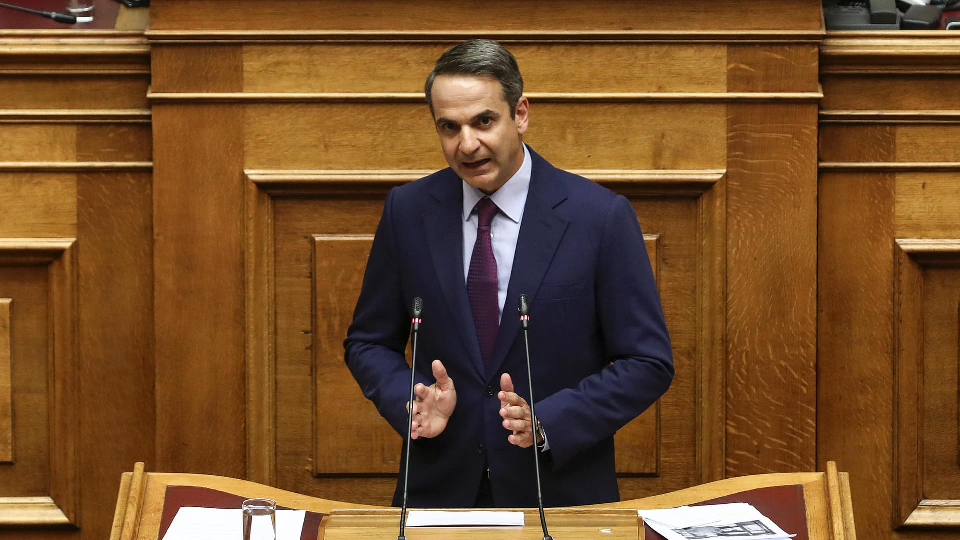 Kyriakos Mitsotakis: Die Debatte ist entgleist.