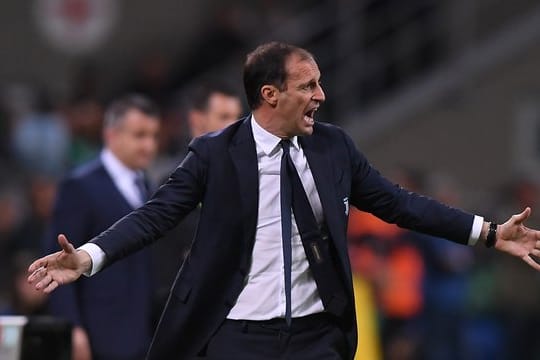 Wieder mit Juve italienischer Meister, aber in der Champions League raus: Trainer Massimiliano Allegri.