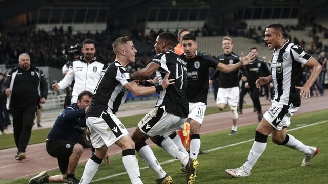 PAOK Saloniki hat auch den griechischen Pokal gewonnen.