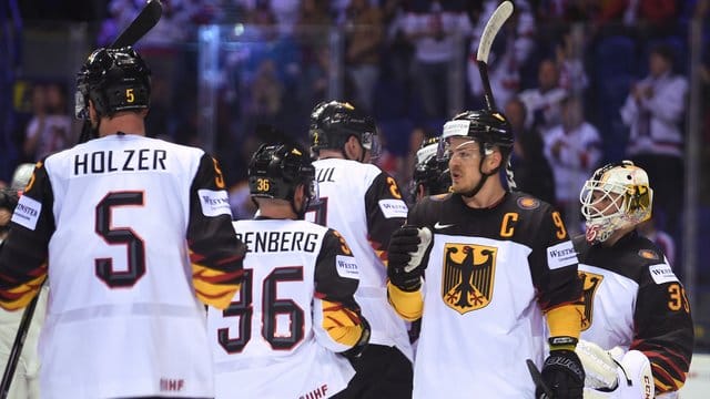Das DEB-Team will auch gegen Dänemark gewinnen.