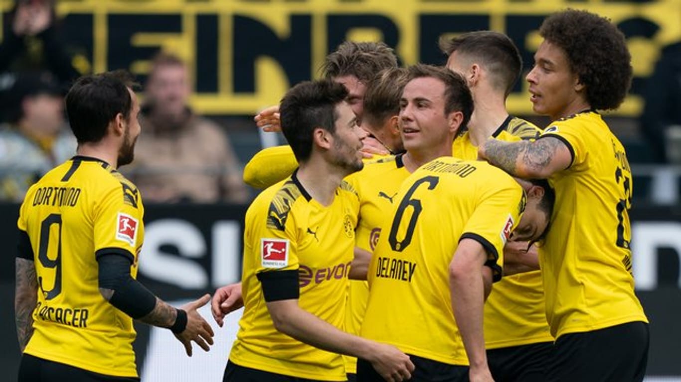 Haben noch die Chance auf die Meisterschaft: Borussia Dortmund.