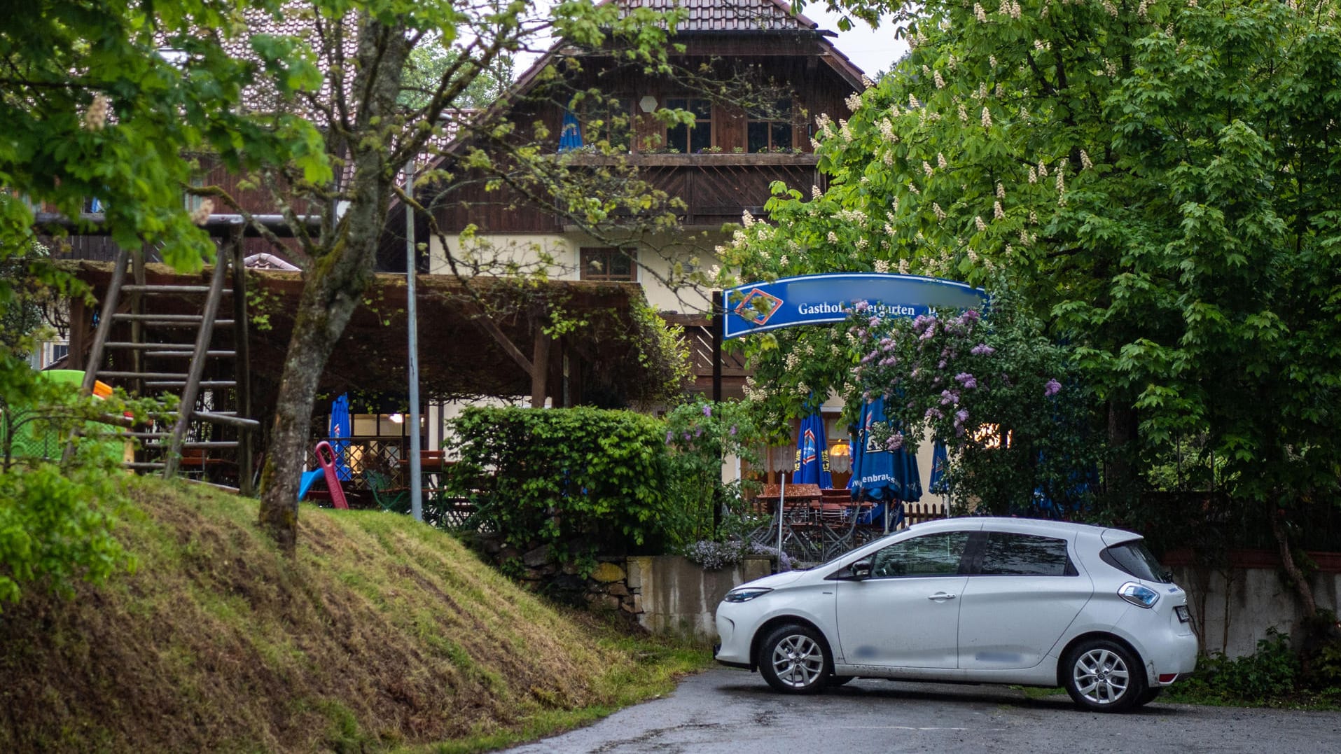 Die Pension in Passau: Hier ereignete sich das rätselhafte Verbrechen.