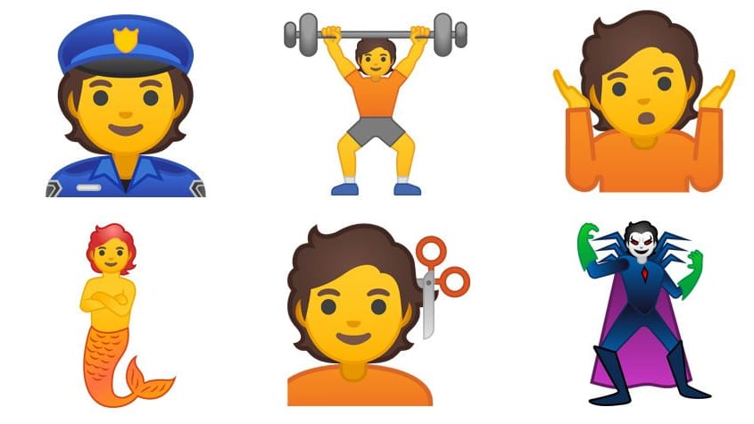 Geschlechtsneutrale Emojis für Android Q: Das neue mobile Betriebssystem von Google bringt 230 neue Emojis auf die Geräte.