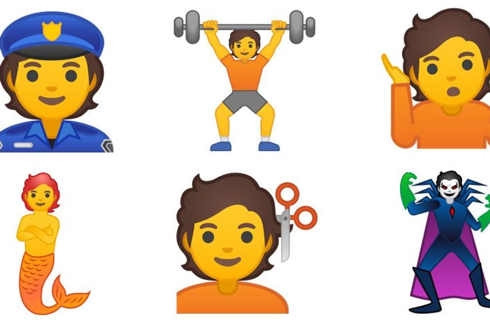 Geschlechtsneutrale Emojis für Android Q: Das neue mobile Betriebssystem von Google bringt 230 neue Emojis auf die Geräte.
