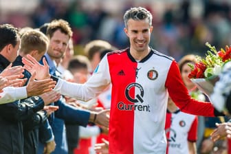 Robin van Persie: Der 35-jährige Stürmerstar machte für Feyenoord Rotterdam sein letztes Profispiel.