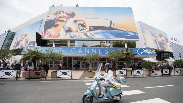 Das Palais des Festivals in Cannes, Südfrankreich.