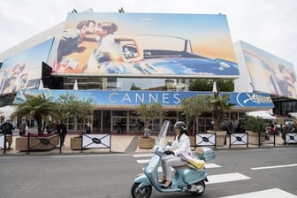 Das Palais des Festivals in Cannes, Südfrankreich.