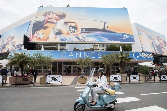 Das Palais des Festivals in Cannes, Südfrankreich.