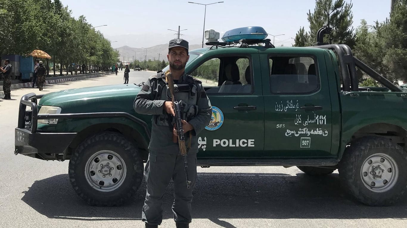 Polizei in Kabul: Eine Frauenrechtlerin wurde auf offener Straße erschossen. (Archivbild)