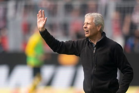 Voll fokussiert auf das Meisterschafts-Finale: BVB-Coach Lucien Favre.