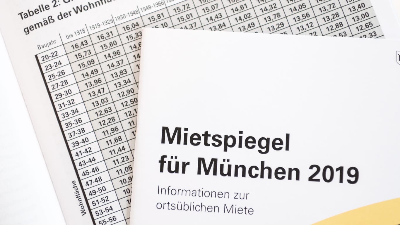 Der offizielle Mietspiegel für die bayerische Landeshauptstadt München 2019: Eine Vereinigung von Haus- und Wohnungseigentümern in München und Umgebung zweifelt die Korrektheit des Mietspiegels an.