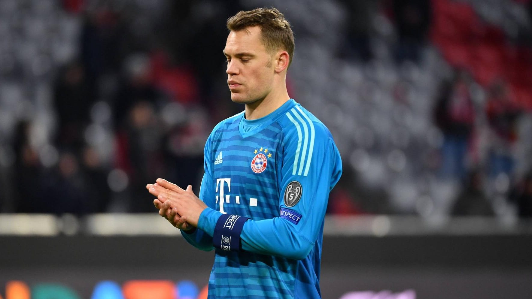 Manuel Neuer: Der Bayern-Torwart zweifelt an einem Einsatz am letzten Bundesliga-Spieltag.