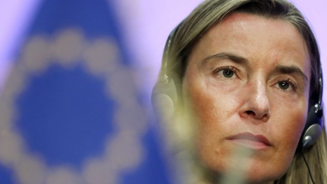 Federica Mogherini ist die Außenbeauftragte der Europäischen Union.