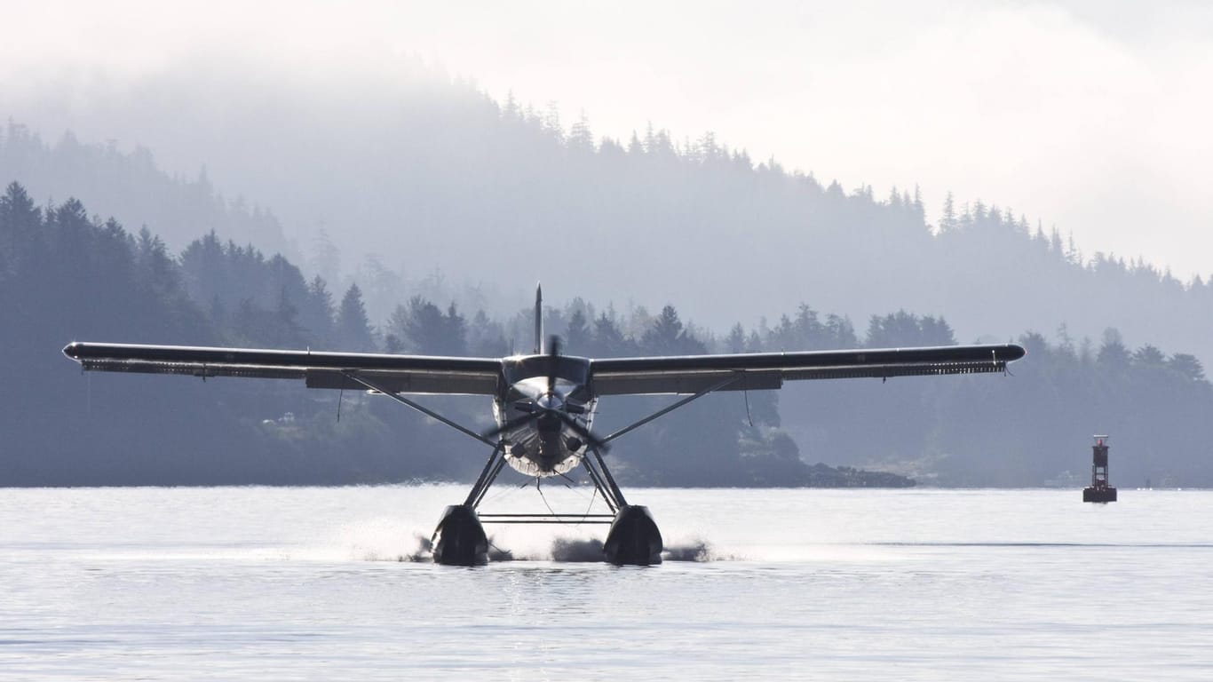 Ein Wasserflugzeug nahe Ketchikan, Alaska: Mehrere Menschen starben bei dem Zusammenprall zweier Flugzeuge.