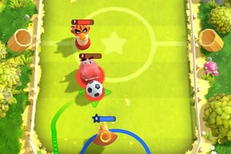 Wer sagt, dass Fußball immer mit 22 Menschen gespielt werden muss? In "Rumble Stars Fußball" stehen Löwen, Tiger, Nilpferde oder Frösche auf dem Rasen.