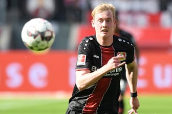 Julian Brandt in Aktion: Leverkusens Nationalspieler lässt seine Zukunft offen.