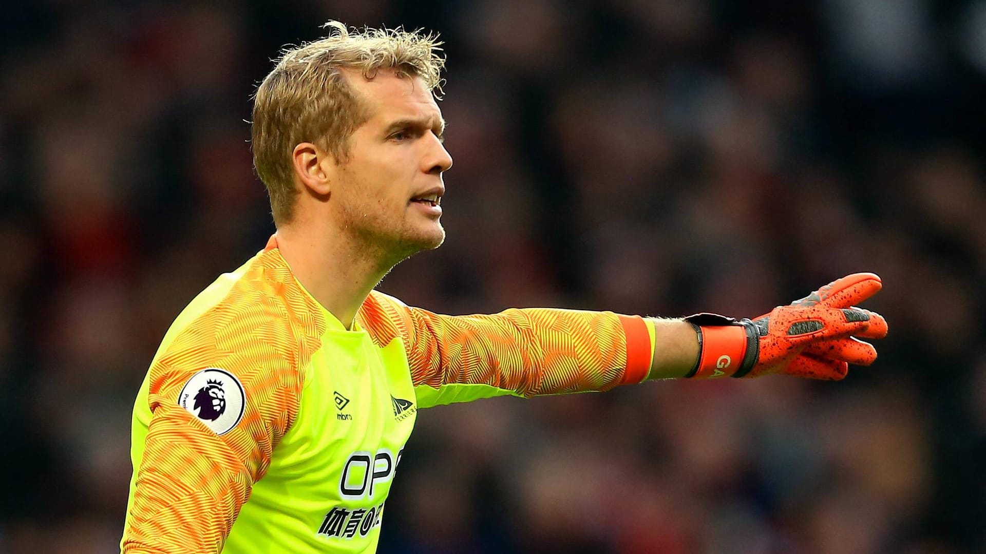 Jonas Lössl für Huddersfield in Aktion: Der Keeper soll bei Schalke auf dem Einkaufszettel stehen.