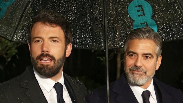 Ben Affleck (links) und George Clooney: Über eine Rolle haben sich die Schauspieler ausgetauscht.