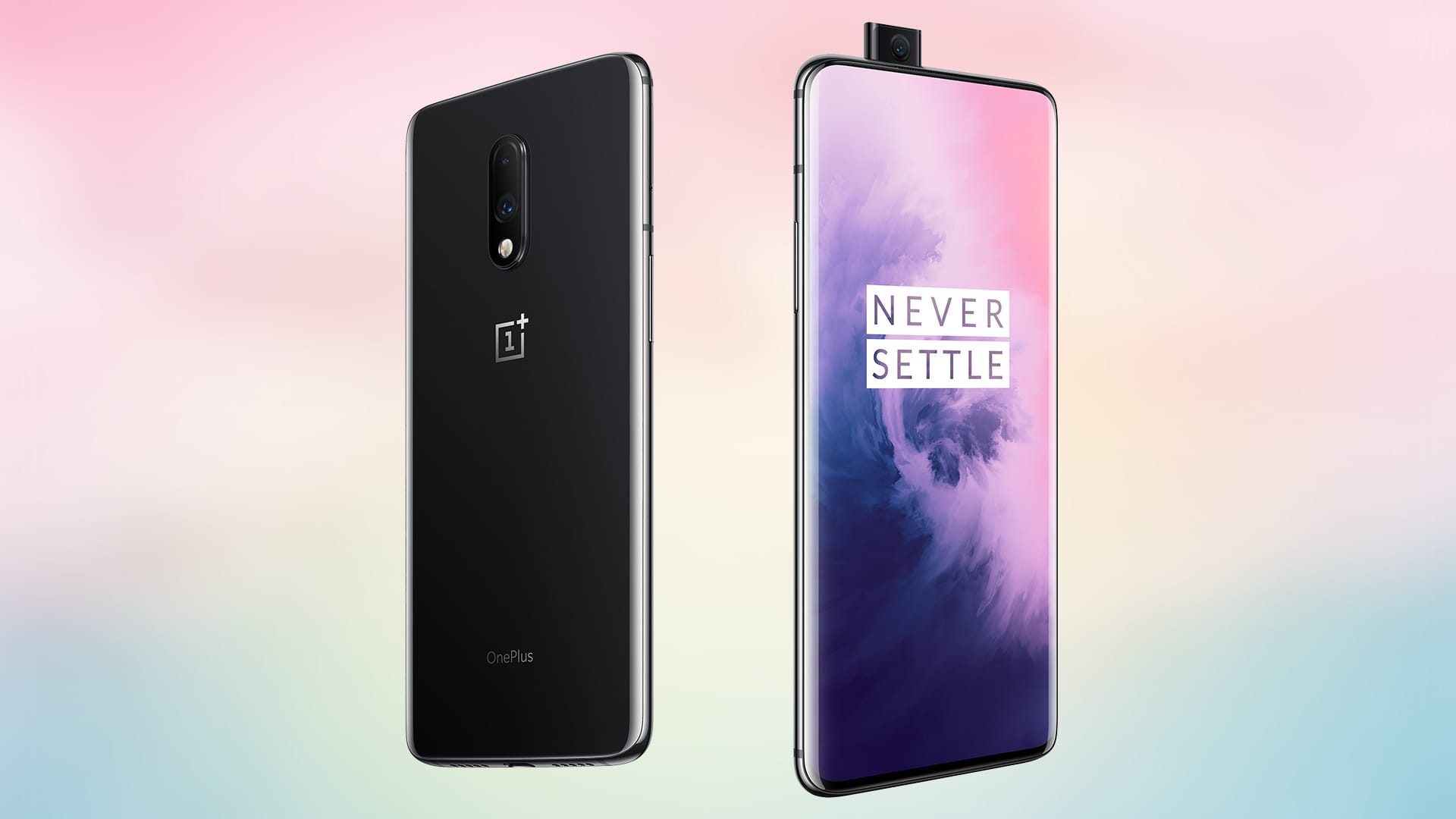 Das OnePlus 7 (links) und OnePlus 7 Pro (rechts): OnePlus hat seine neuen Top-Smartphones am Dienstag präsentiert (Darstellung ist nicht maßstabsgetreu).