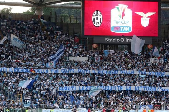 Berüchtigt: Die Fans von Lazio Rom.