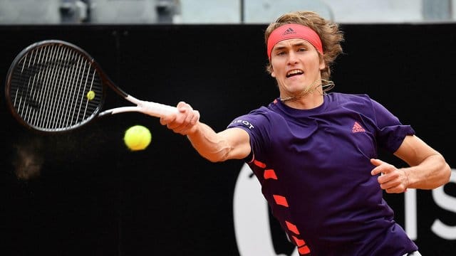 Alexander Zverev hat sein Auftaktmatch in Rom verloren.