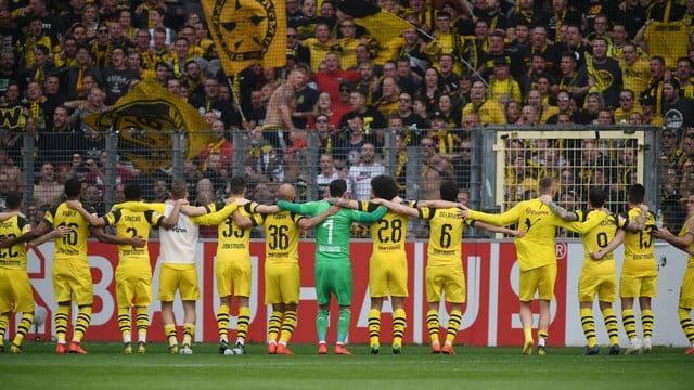 Haben noch die Chance auf die Note 1: Borussia Dortmund.