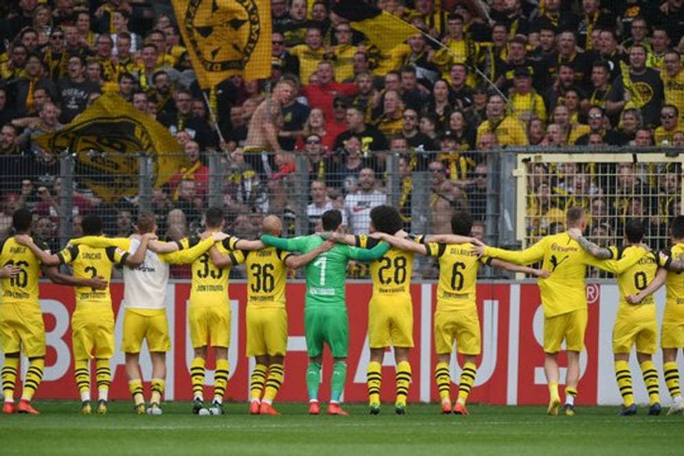Haben noch die Chance auf die Note 1: Borussia Dortmund.