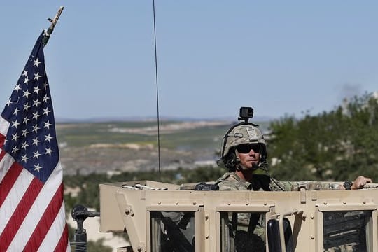 US-Truppen im syrischen Manbidsch.