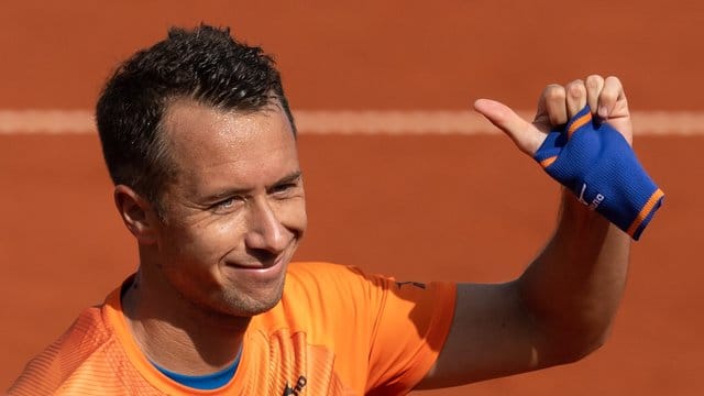 Philipp Kohlschreiber wird in Hamburg aufschlagen.