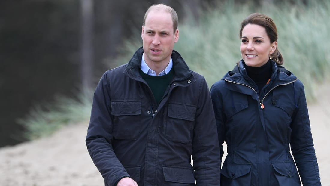 Prinz William und Herzogin Kate: Am Dienstag statteten sie Harry, Meghan und Archie einen Besuch ab.